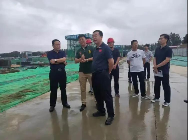 唐县代县长孟辉实地调研城市建设工作